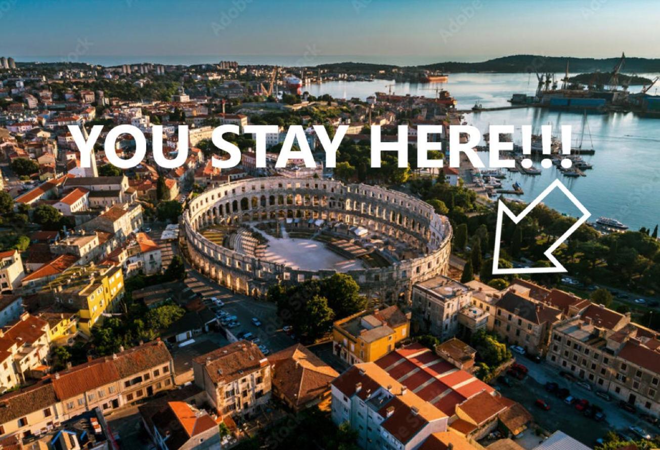 G1 Pula Center Colosseum Apartment Ngoại thất bức ảnh